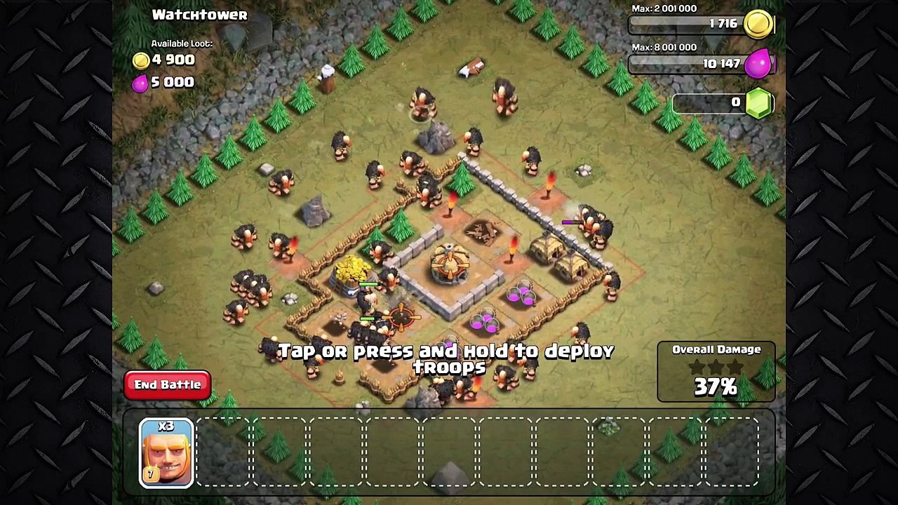 "48 LVL 7 GIANTS!!! Clash of Clans" NEW Christmas UPDATE!!!