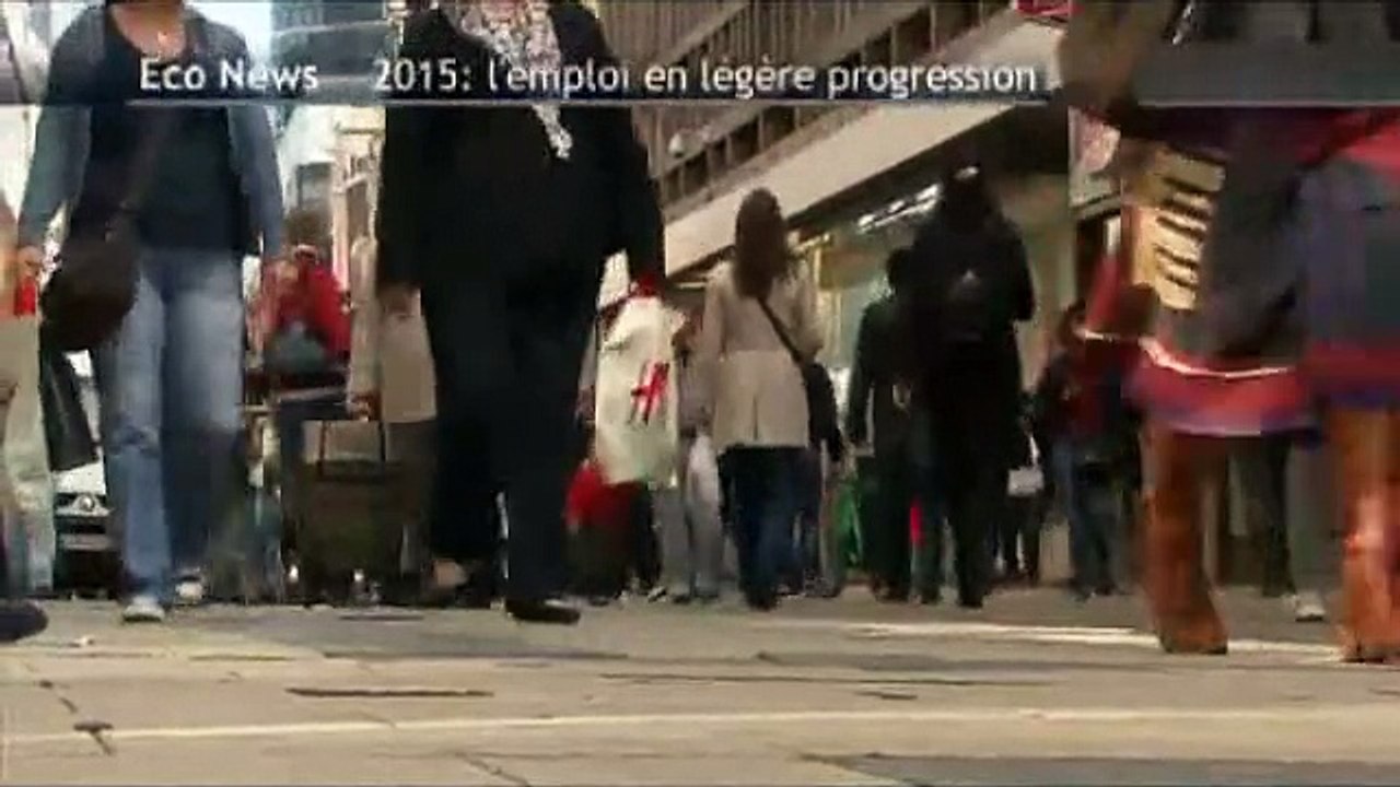 L'emploi en légère progression en 2015