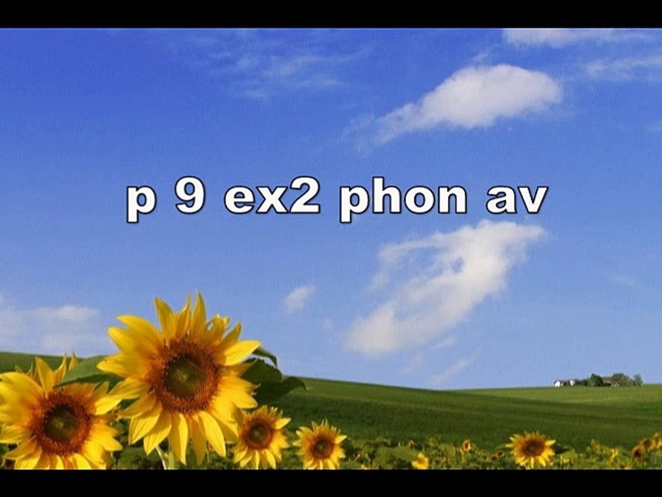 p 9 ex2 phon av
