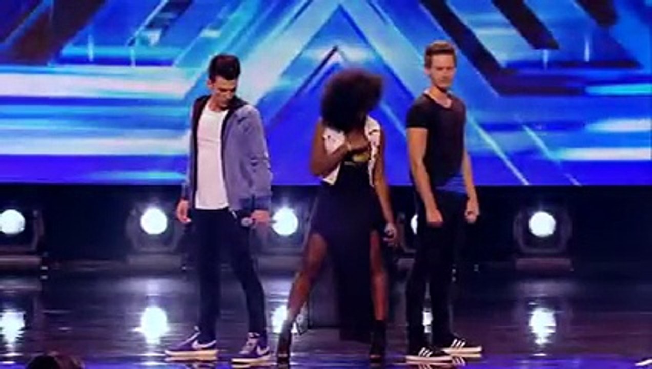 Dynamix sing Let's Get It Started by Black Eyed Peas-- Arena Auditions Week 4 -- The X Factor 2013 - Official Channel