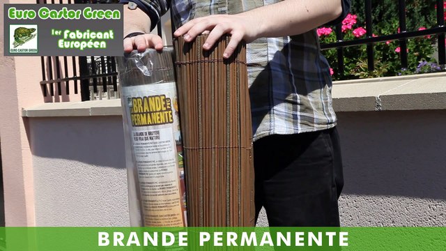 HAIE BRANDE PERMANENTE - HAIE ARTIFICIELLE - BRISE VUE - OCCULTANT - GAZON ARTIFICIEL - GAZON