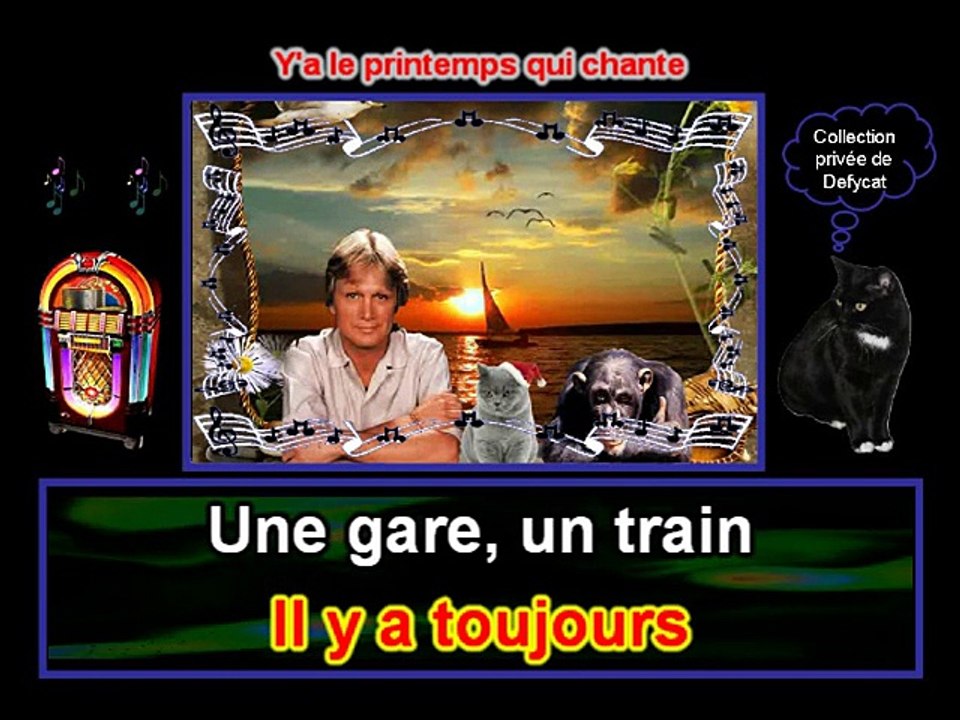 Claude François - Y'a le printemps qui chante.