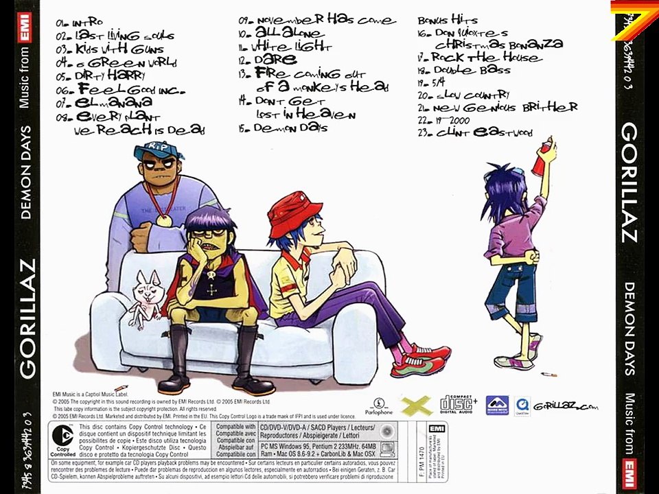 04 - Gorillaz - Demon Days - HD