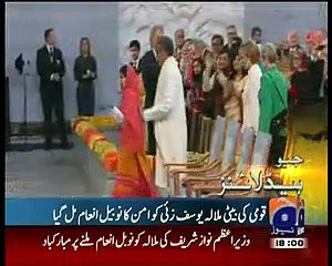 Malala Yousafzai Daughter of Pakistan got Nobel Prize