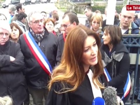 Quimper. Les salariés d'Isobox soutenus devant le tribunal