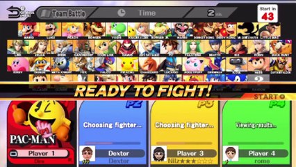 Super Smash Bros. For Wii U All-Star Mode Let's Play / PlayThrough / WalkThrough Part - Playing As Pac-Man