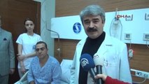 Eskişehir 7'nci Kattan Düşen Ecrin'i Kurtaran Kahraman İşçi Ameliyata Alındı