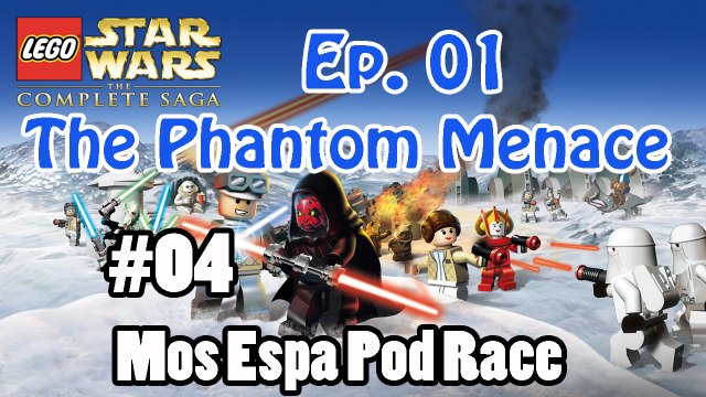 Lego Star Wars The Complete Saga - Epilsode 01 The Phantom Menace - #04 Mos Espa Pod Race