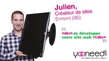 Webmaster à Ermont (95120 _Val d'Oise) avec Julien - Yooneed