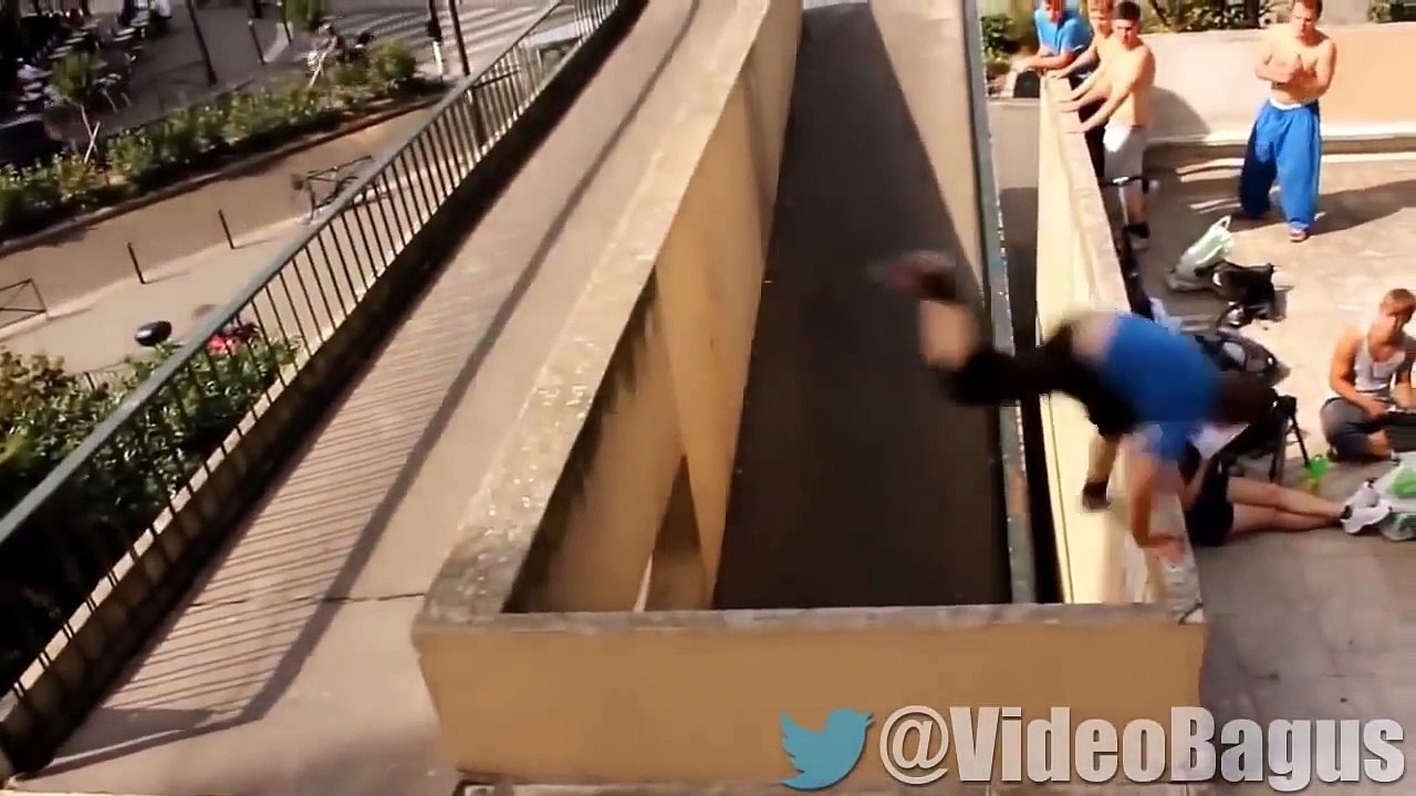 BEST FUNNY PARKOUR FREE RUNNING FAIL COMPILATION 2014 _ Funny Fail Win Video HD 2014