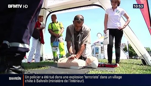 Reportage BFMTV : Des défibrillateurs dans les autocars!