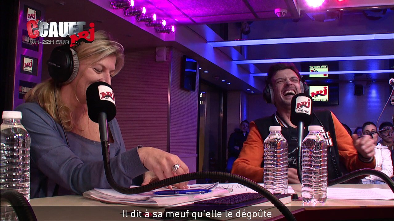 Il dit à sa meuf qu'elle le dégoûte - C'Cauet sur NRJ