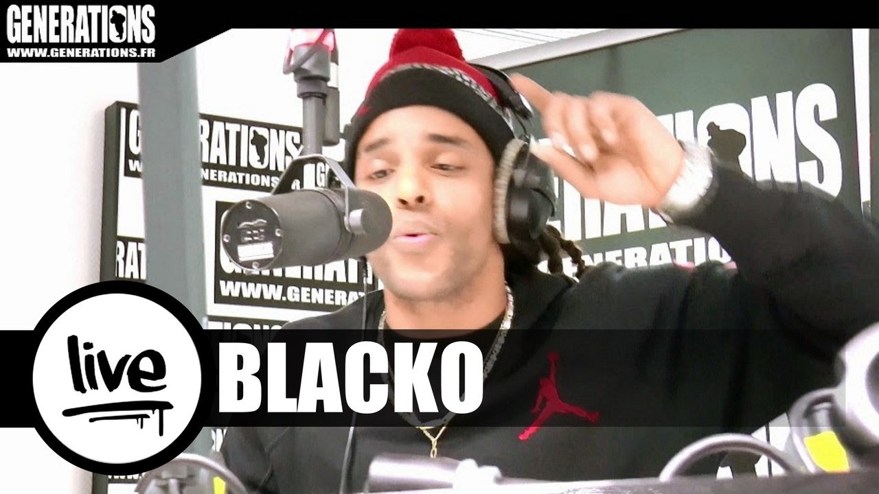 Blacko - Le Temps Est Compté (Live des studios de Generations)
