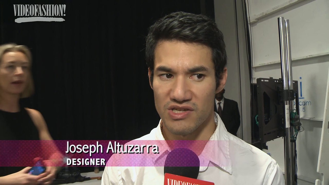 VF NEWS: Altuzarra Spring/Summer 2015 - NYFW - Interviews & Runway