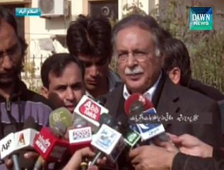 Imran khan should come back to the container: Pervez Rasheed