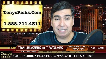 Minnesota Timberwolves vs. Portland Trailblazers Free Pick 12-10-2014
