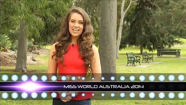 Courtney Thorpe, Miss Australie candidate pour Miss Monde 2014