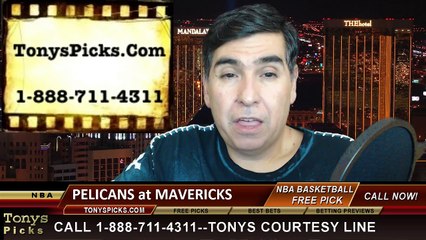 Dallas Mavericks vs. New Orleans Pelicans Free Pick 12-10-2014