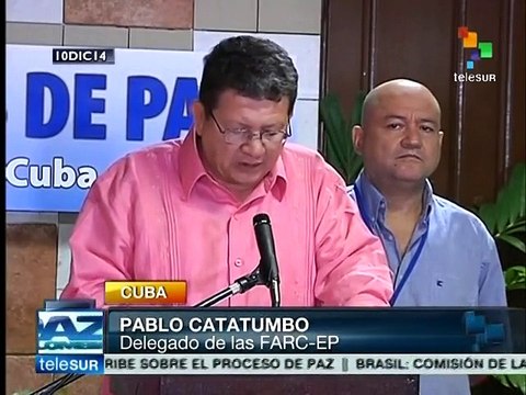 Rechazan FARC haber cometido crímenes de lesa humanidad