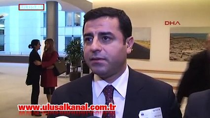 Davutoğlu'ndan Demirtaş'a sert yanıt
