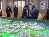 Visite de la ZES de Nkok par le Président Ali Bongo Ondimba et son homologue Macky Sall