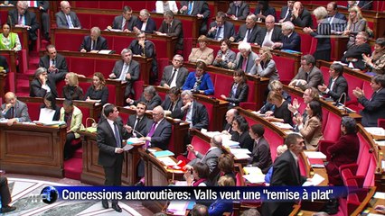 Concessions autoroutières: Valls veut une "remise à plat totale"