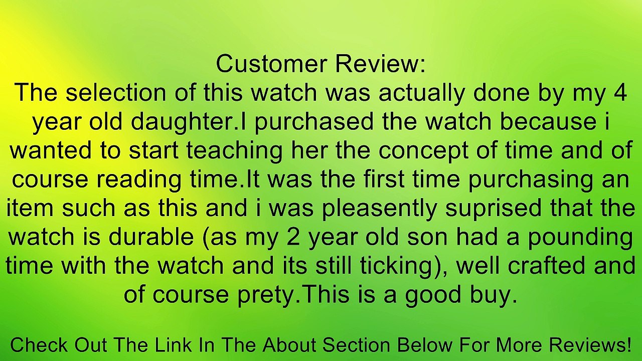 Disney Fairies Kid's FAR122 "Classic" Watch Review