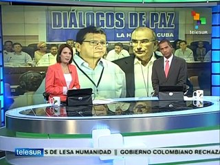 Retoman proceso de paz; FARC rechazan que hayan impuesto condiciones