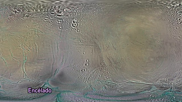 Nuevas imágenes de lunas heladas de Saturno gracias a Nave Cassini de la NASA