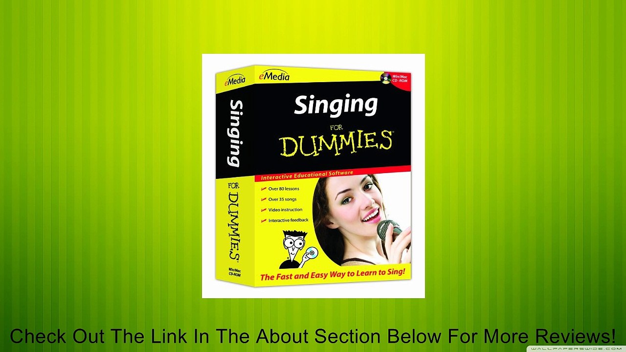 Singing For Dummies Review