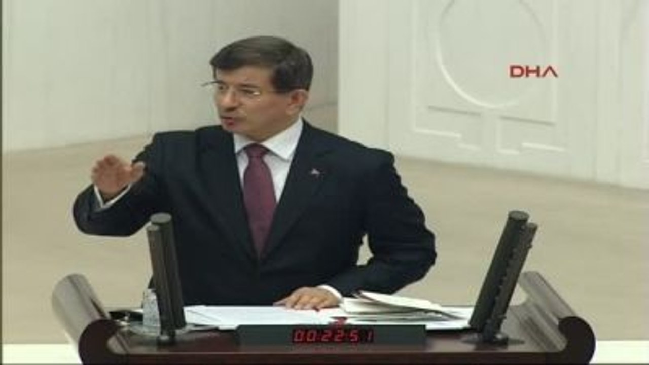 Davutoğlu, CHP'yi Hedef Aldı, Tansiyon Yükseldi