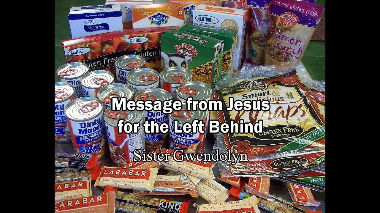 Message from Jesus for the Left Behind after Rapture! No RFID! - Prophetess Gwen/Brother Brent