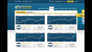 EZ TRADER binary options demo ▶ AU