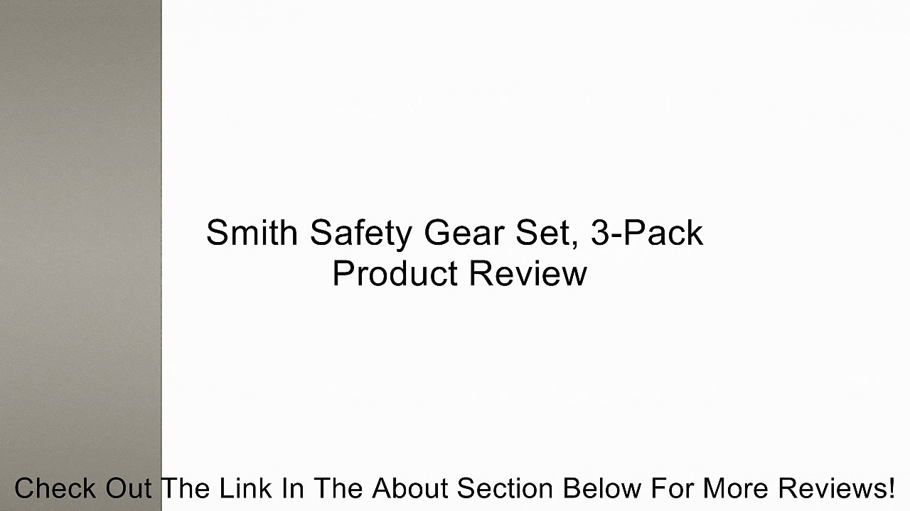 Smith Safety Gear Set, 3-Pack Review