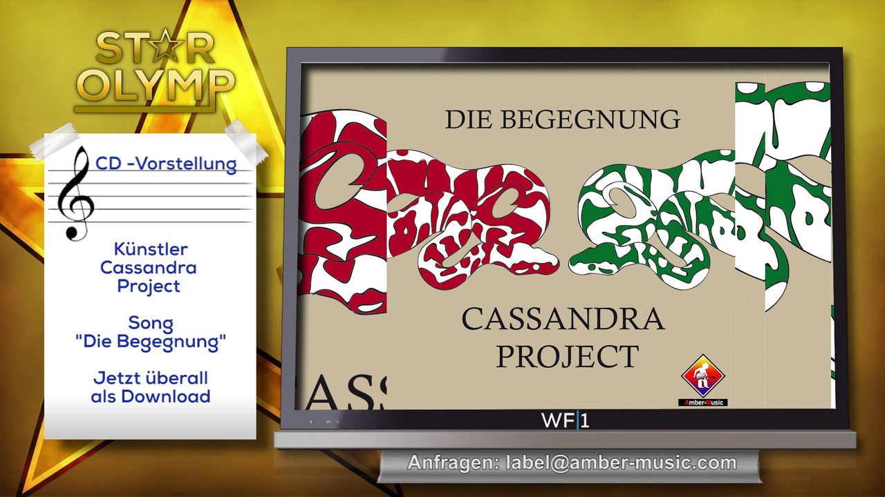 Sänger Cassandra Project - Die Begegnung -  CD-Vorstellung--Amber-Musikpromotion