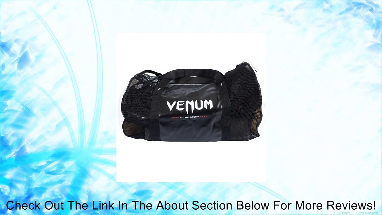 Venum Thai Camp Sport Bag, Black/White Review