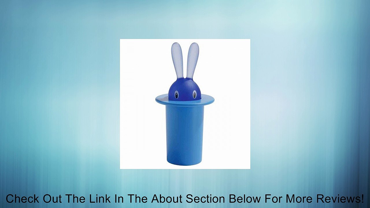 Alessi Magnet in Thermoplastic Resin, Magic Bunny Blue Review