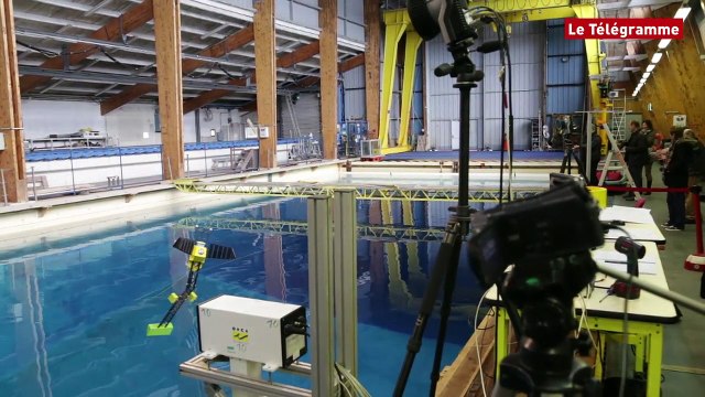 Brest. L'Ifremer simule des vagues pour tester des projets