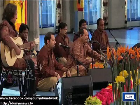 Rahat Fateh Ali Khan performs at Nobel Peace Prize event