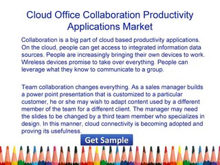Cloud Office Collaboration Productivity Applications Market Shares, Strategies, and Forecasts, Worldwide 2018