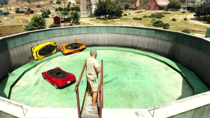 GTA 5 - WALL OF DEATH (GTA Online Stunts)