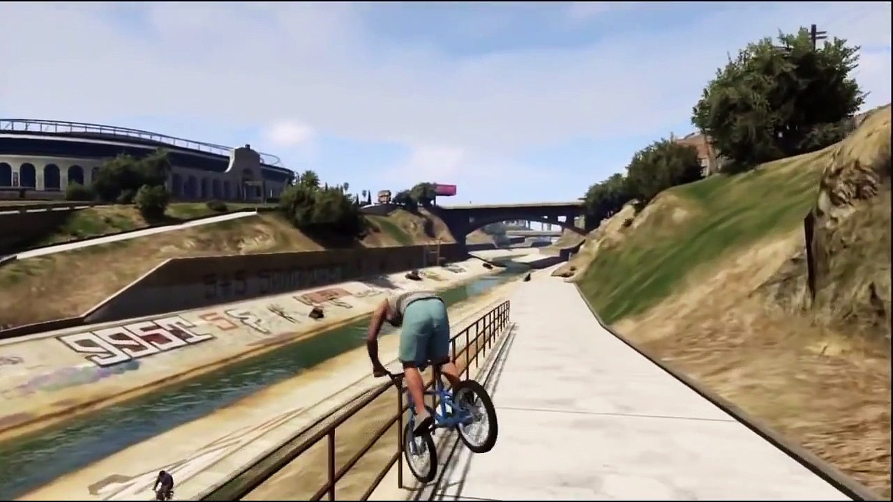GTA 5 Stunts - BMX Minitage (Games)