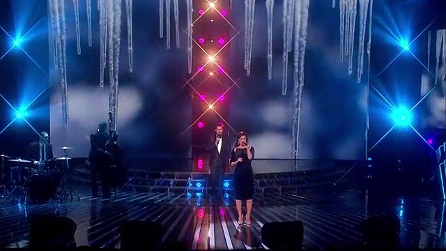 Idina Menzel Michael Bublé sing Baby Its Cold Outside Semi-Final Results The X Factor UK 2014-OFFICIAL CAHNNEL