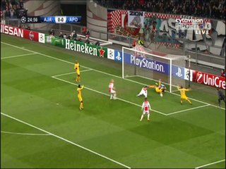 Άγιαξ-ΑΠΟΕΛ Ευκαιρία Μίλικ 25'