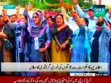 MQM hold protest against killing of MQM VP Sialkot Bao Anwar in different cities of Sindh