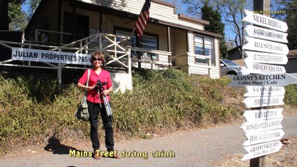 Viếng thăm thị trấn Julian California octobre