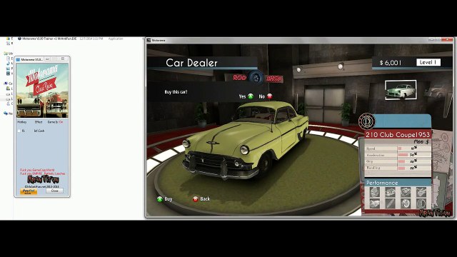 [FR-EN] Code Triche Pour Motorama PC HACK CHEAT