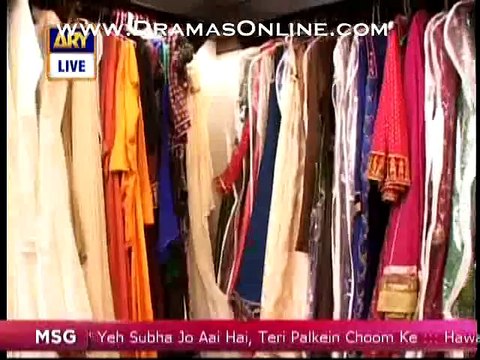 Nida Yasir Apni Shadi Ka Joda Dobara 13 Saal Bad Apne Hi Morning Show Per Pehen Kar Agayi