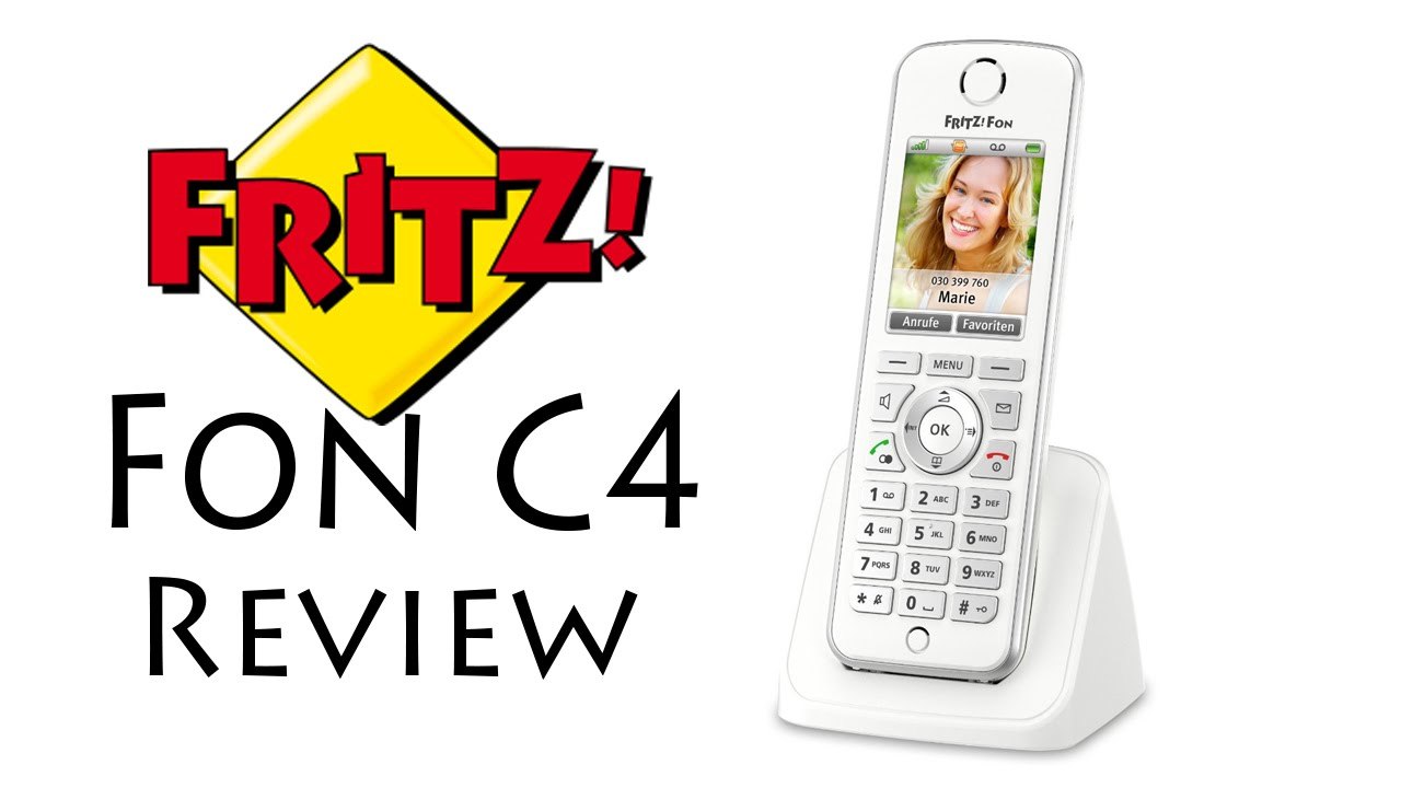 AVM Fritz!Fon C4 Unboxing   Review [DE | FullHD]