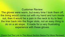 Black Men's Ski Gloves - Size Medium - XXL Review